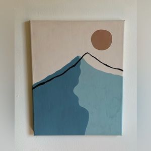 Blue Mountain Canvas Art / Wall Art / Wall Decor